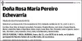 PEREIRO ECHEVARRIA,ROSA MARIA