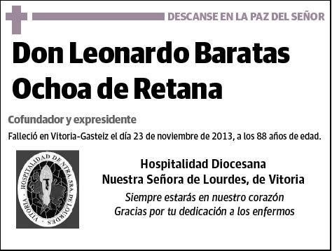 BARATAS OCHOA DE RETANA,LEONARDO