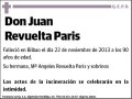 REVUELTA PARIS,JUAN