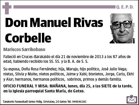 RIVAS CORBELE,MANUEL