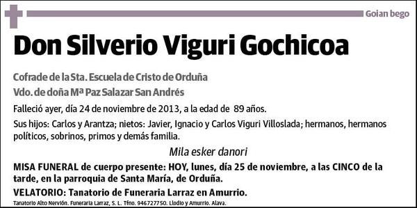 VIGURI GOCHICOA,SILVERIO