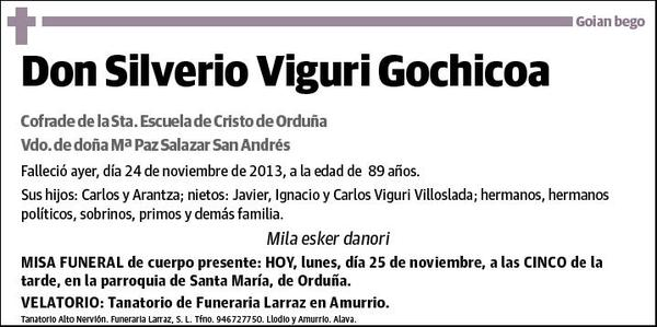 VIGURI GOCHICOA,SILVERIO