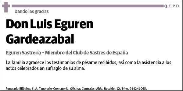 EGUREN GARDEAZABAL,LUIS