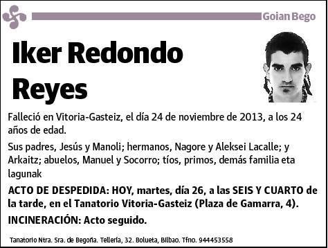 REDONDO REYES,IKER