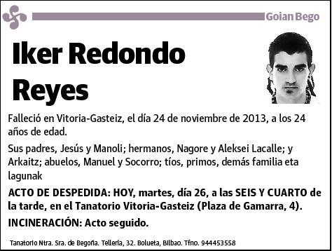 REDONDO REYES,IKER