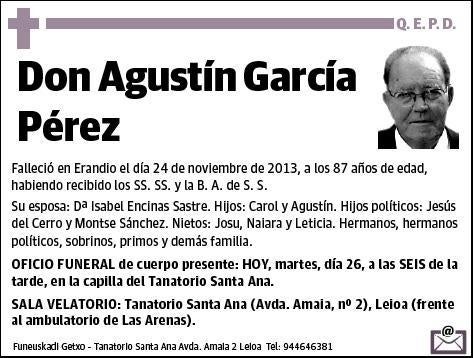 GARCIA PEREZ,AGUSTIN