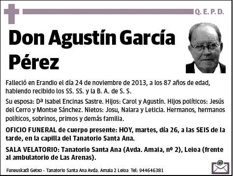 GARCIA PEREZ,AGUSTIN