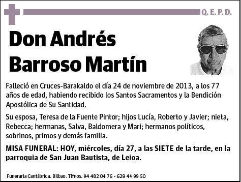 BARROSO MARTIN,ANDRES