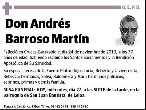 BARROSO MARTIN,ANDRES