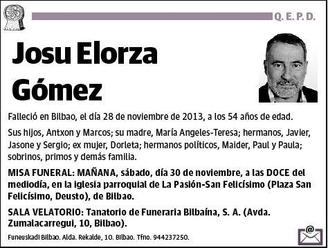 ELORZA GOMEZ,JOSU