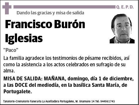 BURON IGLESIAS,FRANCISCO