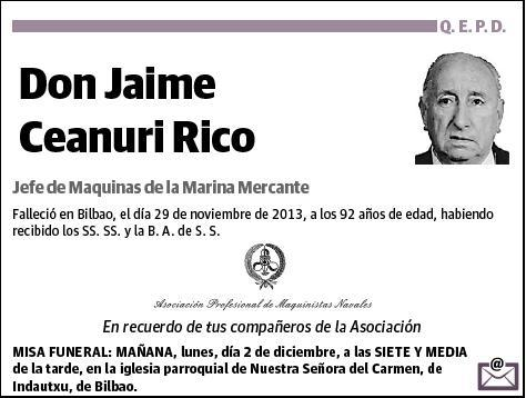 CEANURI RICO,JAIME