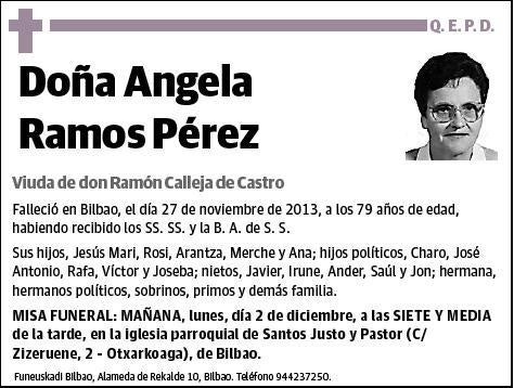 RAMOS PEREZ,ANGELA