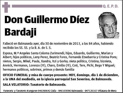 DIEZ BARDAJI,GUILLERMO