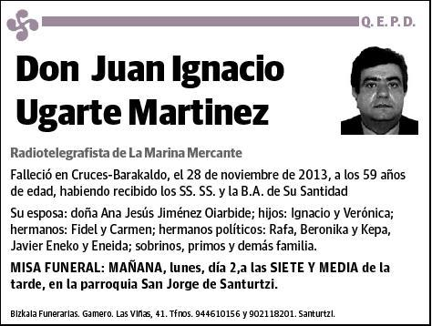 UGARTE MARTINEZ,JUAN IGNACIO