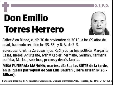 TORRES HERRERO,EMILIO