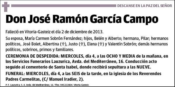 GARCIA CAMPO,JOSE RAMON