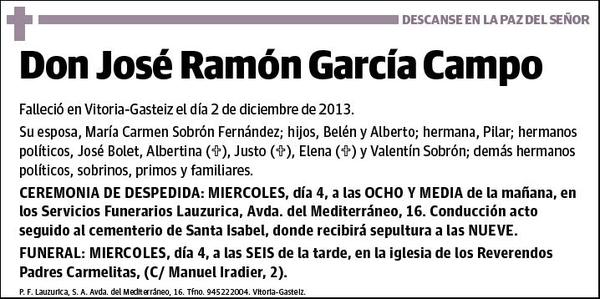 GARCIA CAMPO,JOSE RAMON