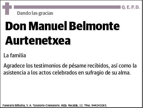 BELMONTE AURTENETXEA,MANUEL