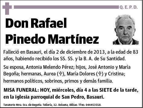 PINEDO MARTINEZ,RAFAEL