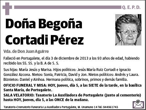 CORTADI PEREZ,BEGOÑA