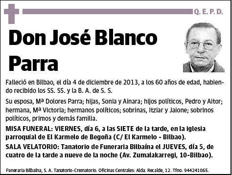 BLANCO PARRA,JOSE