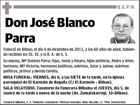 BLANCO PARRA,JOSE