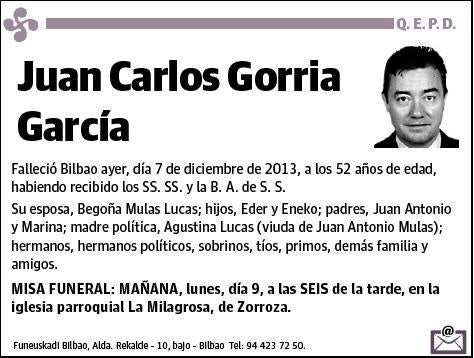 GORRIA GARCIA,JUAN CARLOS