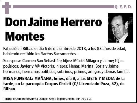 HERRERO MONTES,JAIME