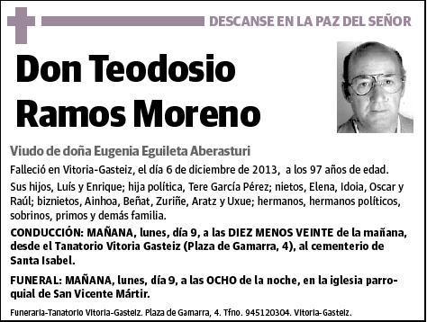 RAMOS MORENO,TEODOSIO