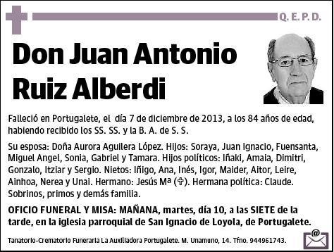 RUIZ ALBERDI,JUAN ANTONIO