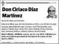 DIAZ MARTINEZ,CIRIACO