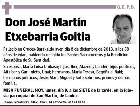 ETXEBARRIA GOITIA,JOSE MARTIN