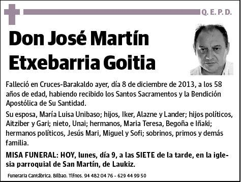 ETXEBARRIA GOITIA,JOSE MARTIN