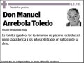 ARREBOLA TOLEDO,MANEL
