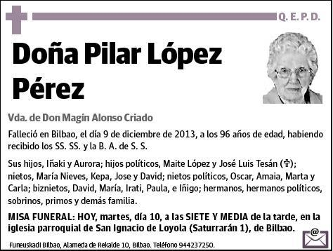 LOPEZ PEREZ,PILAR