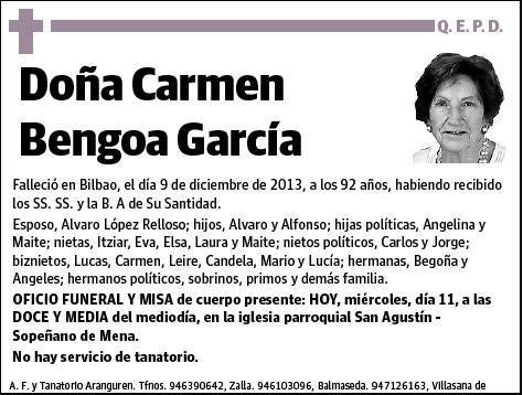 BENGOA GARCIA,CARMEN