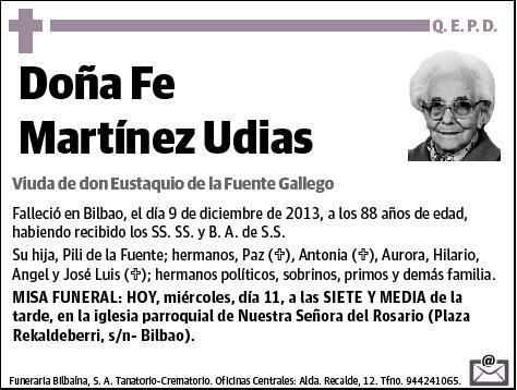 MARTINEZ UDIAS,FE