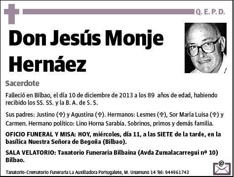 MONJE HERNAEZ,JESUS