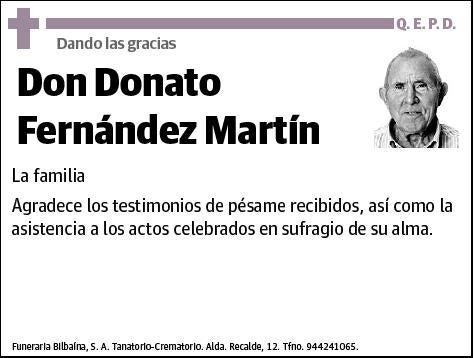 FERNANDEZ MARTIN,DONATO