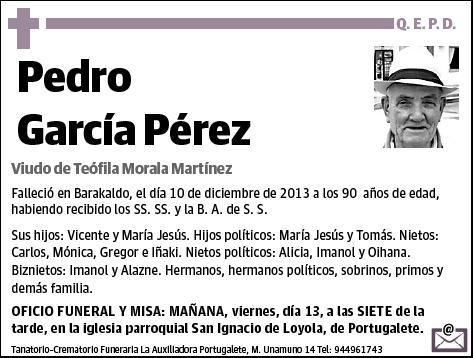 GARCIA PEREZ,PEDRO