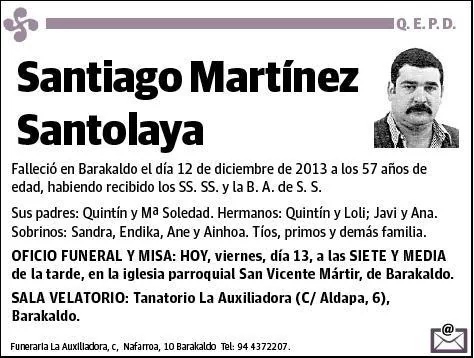 MARTINEZ SANTOLAYA,SANTIAGO