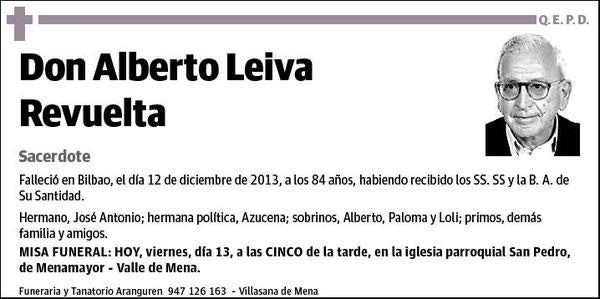 LEIVA REVUELTA,ALBERTO