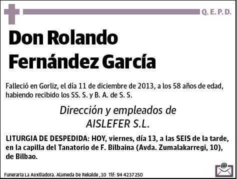 FERNANDEZ GARCIA,ROLANDO