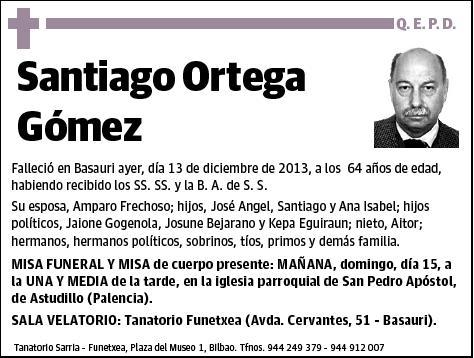 ORTEGA GOMEZ,SANTIAGO