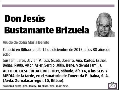 BUSTAMANTE BRIZUELA,JESUS