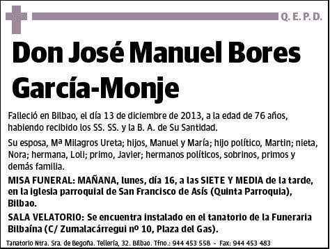 BORES GARCIA-MONJE,JOSE MANUEL