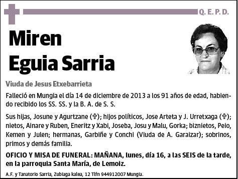 EGUIA SARRIA,MIREN