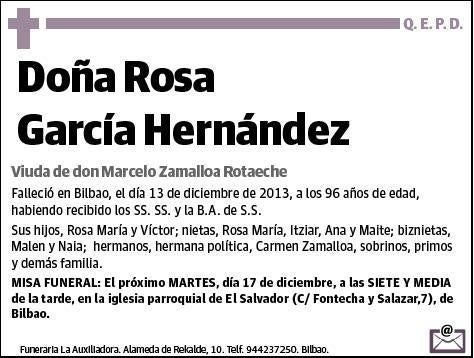 GARCIA HERNANDEZ,ROSA