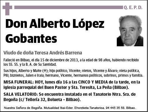 LOPEZ GOBANTES,ALBERTO